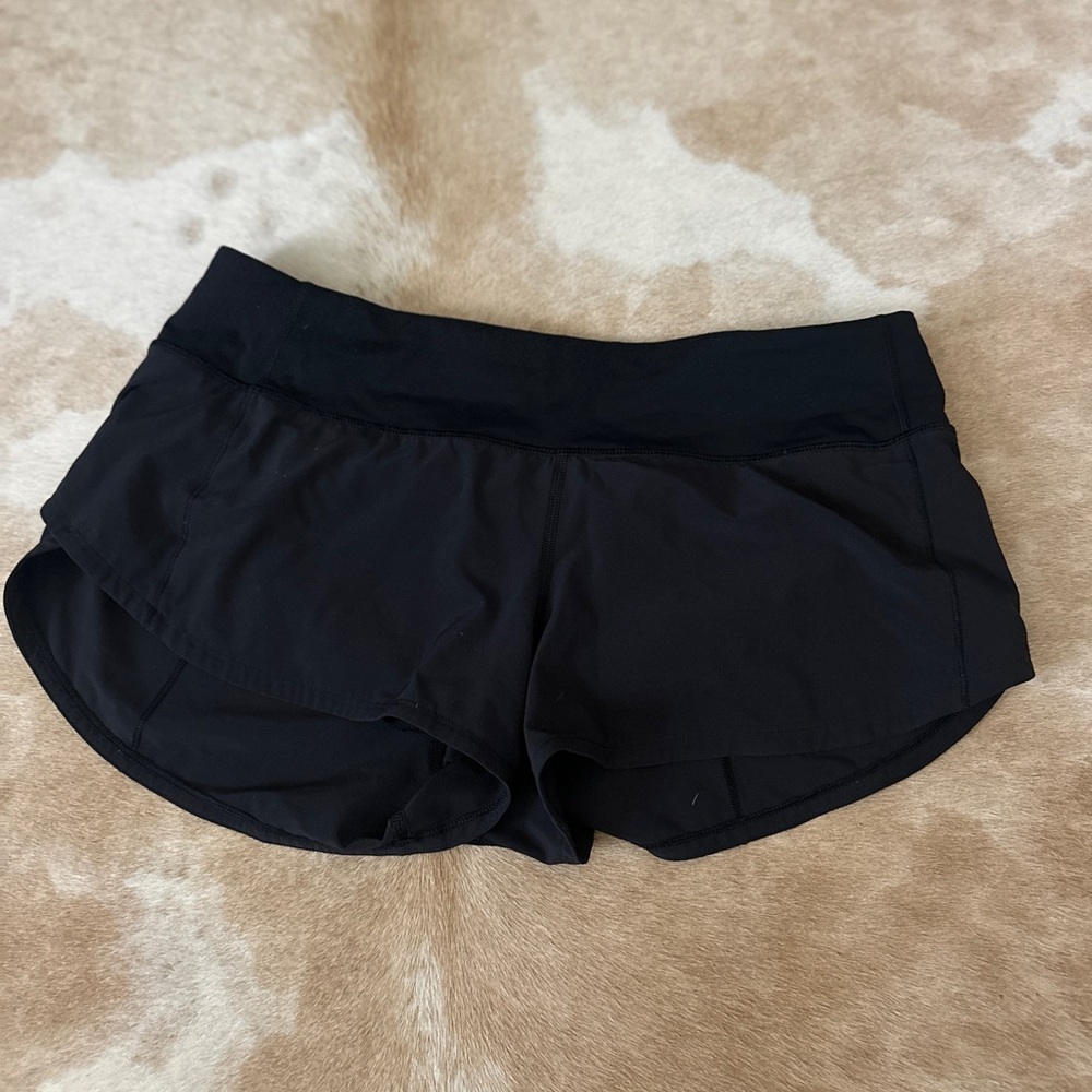 Lululemon Women's Black Athletic Shorts